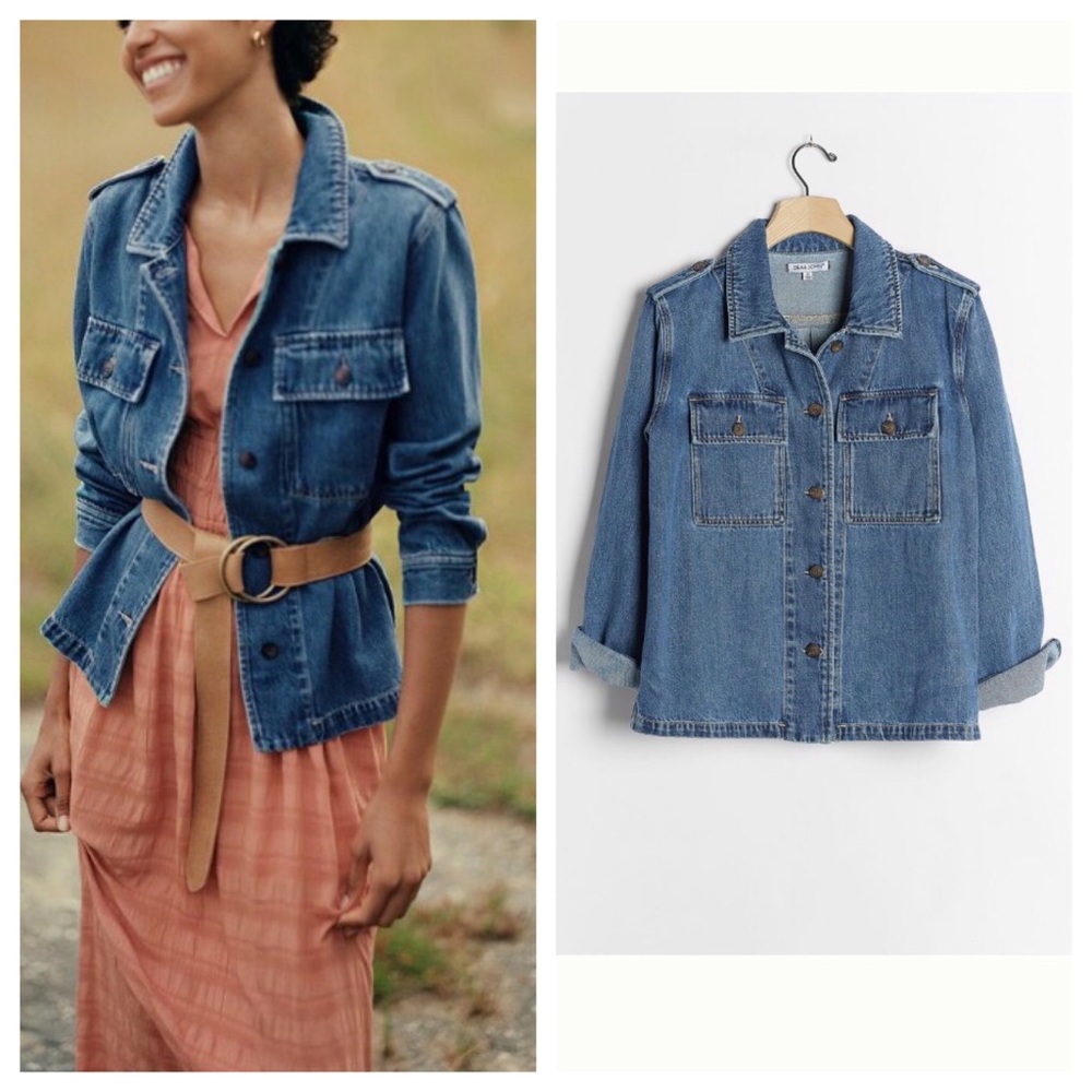 DEAR JOHN Tyler Denim Shirt Jacket M
